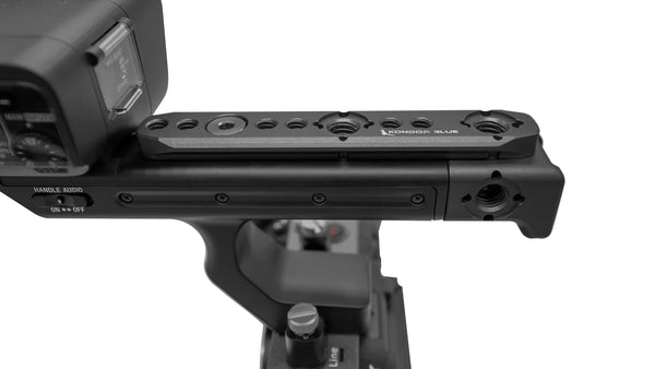 Extensão de alça Kondor Blue Sony FX3/FX30 XLR (preto raven)