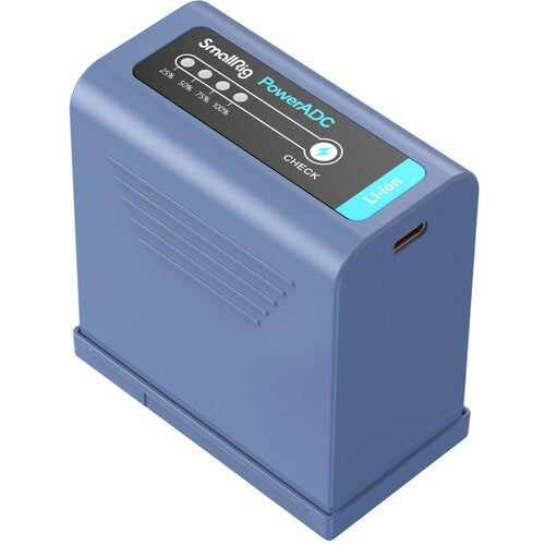 Bateria recarregável USB-C para câmera SmallRig 4267 NP-F970