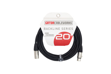 Gator Frameworks 20' XLR Microphone Cable