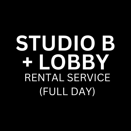 Studio B + Lobby - Rental Service (Full Day)