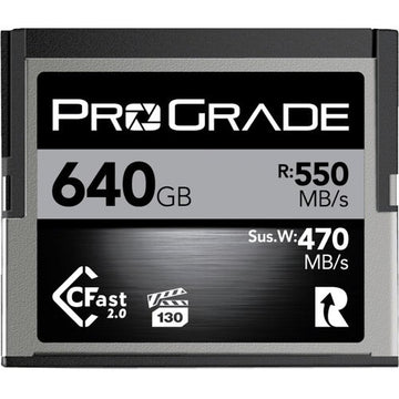 Prograde Digital PGCFA640GCRNA 640GB CFast 2.0 Memory Card