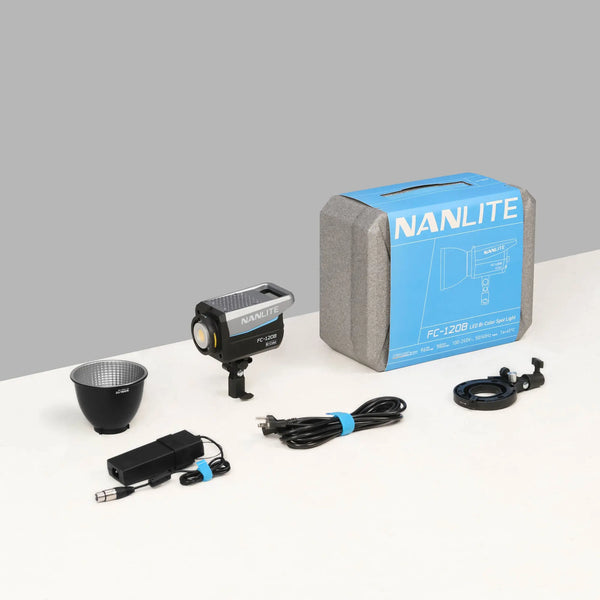Nanlite FC120B Bi-Color LED Spotlight - AVC photo video store