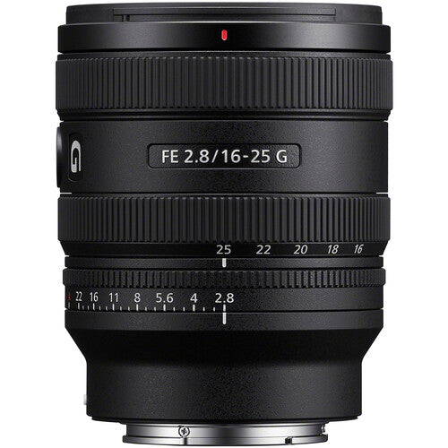 Sony SEL1625G FE 16-25mm f/2.8 G Lens, Ø67  (May 10th)