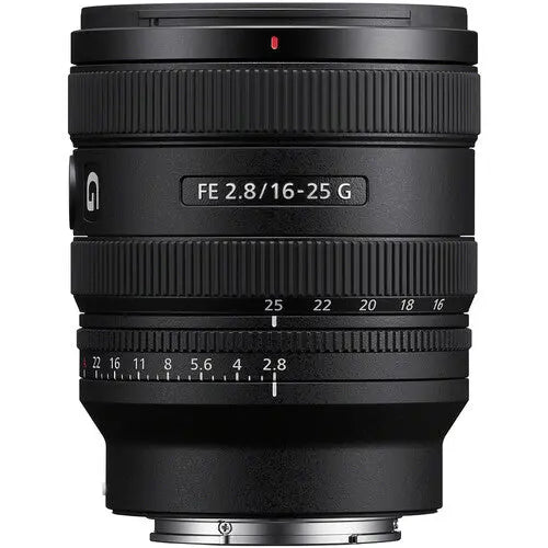 Sony SEL1625G FE 16-25mm f/2.8 G Lens, Ø67 - AVC photo video store