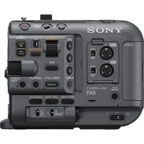 Sony FX6 Full-Frame Cinema Camera, Body Only - AVC photo video store