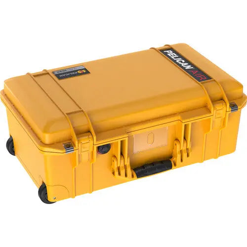 Pelican 1535AirWF Wheeled Carry-On Hard Case with Foam Insert (Yellow) - AVC photo video store