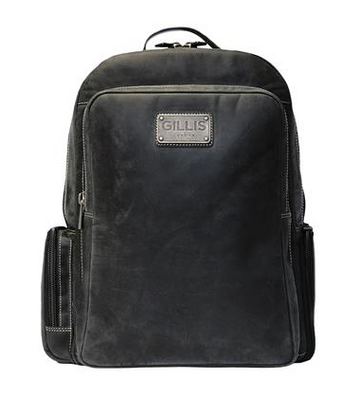 Dorr Trafalgar II Leather Backpack Vintage Black