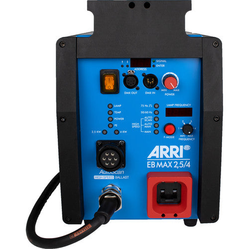 ARRI EB MAX 2.5/4K High-Speed Electronic Ballast with AFL, CCL, DMX & AutoScan (US)
