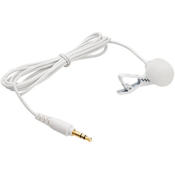 Saramonic SRM1W Omnidirectional Lavalier Microphone Cable with 3.5mm TRS Connector (White)