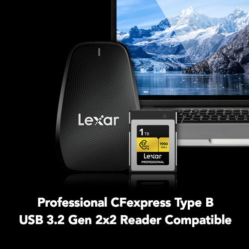 Lexar 1TB Professional CFexpress Type B Card GOLD Series