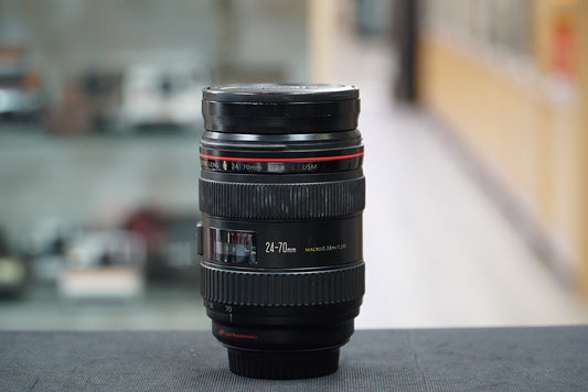 Canon EF2470L/11352 EF 24-70mm f/2.8L USM, Used (For Parts)