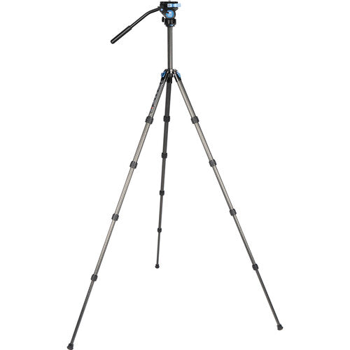 Sirui ST125 5-Section Carbon Fiber Tripod & VA-5 X Fluid Head Kit