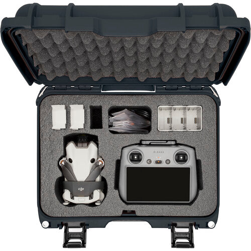 Nanuk 915 Hard-Shell Case for DJI Mini 3/Mini 4 Pro Fly More Combo (Graphite)