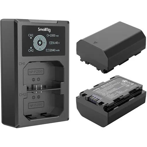 SmallRig 3824B NPFZ100 Camera Battery and Charger Kit - AVC photo video store