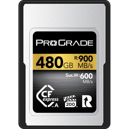 Prograde Digital PGCFXA480GENA 480GB CFexpress Type A Memory Card