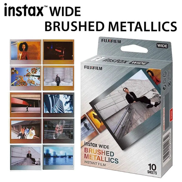 Fujifilm Instax Wide Brushed Metallics Instant Film Pack (10-pack)