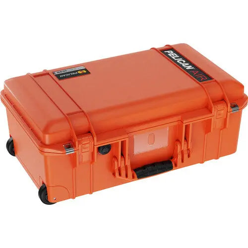 Pelican 1535AirWF Wheeled Carry-On Hard Case with Foam Insert (Orange) - AVC photo video store