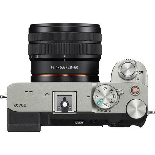 Sony A7CII Full-Frame Compact Mirrorless Camera, FE 28-60mm F/4-5.6, Silver - AVC photo video store