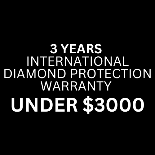 1816 3 Years International Diamond Protection Warranty, Under $3,000