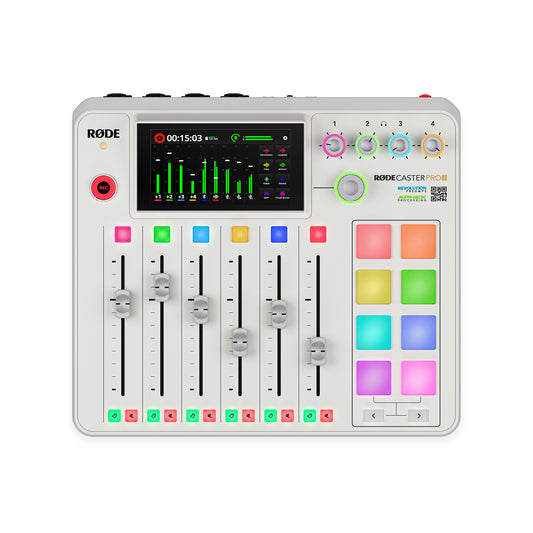 Rode CasterPro II Integrated Audio Production Studio, White