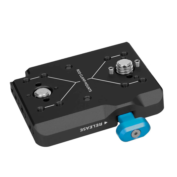 Kondor Blue Mini V-Mount Battery Plate (Raven Black) - AVC photo video store