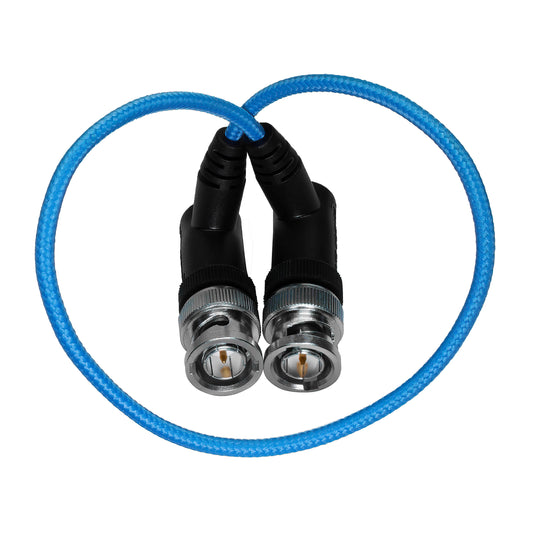 Kondor Blue Ultra Thin 3G SDI Video Cable Right Angle BNC (12")