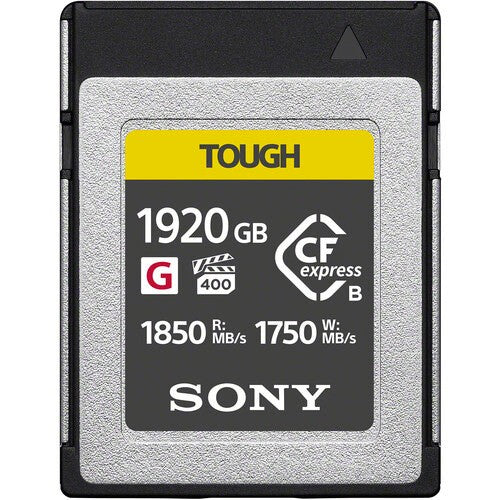 Sony CEBG1920T 1920GB CFexpress Type B TOUGH Memory Card