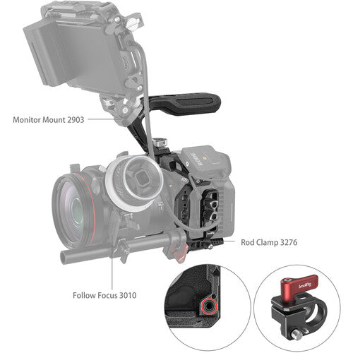 SmallRig 3891 “Black Mamba” Handheld Kit for Canon EOS R5 C