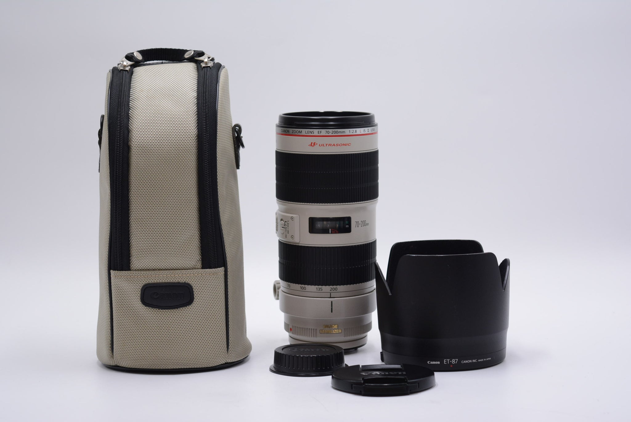 Canon EF70200LII/2.8/11869 EF 70-200mm f/2.8 L IS II USM Lens, Used