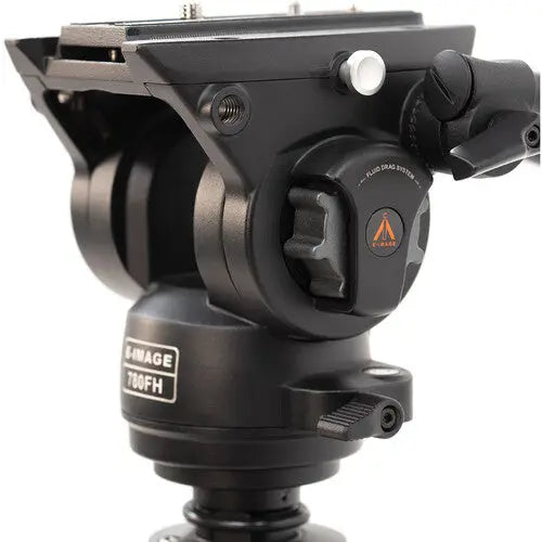 Ikan E-Image 2-Stage Aluminum Tripod with 780FH Fluid Head and Dolly Kit - AVC photo video store