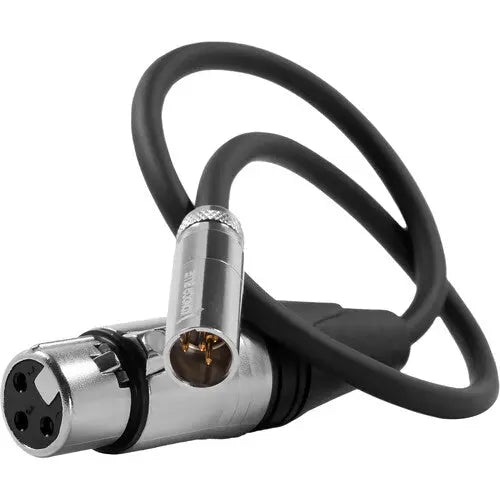 Kondor Blue TA4M Mini XLR 4 Pin Male to Female XLR Braided Audio Cable 16” - AVC photo video store