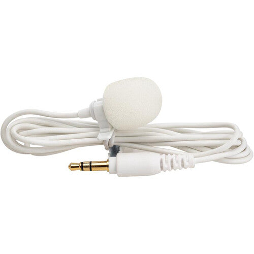 Saramonic SRM1W Omnidirectional Lavalier Microphone Cable with 3.5mm TRS Connector (White)