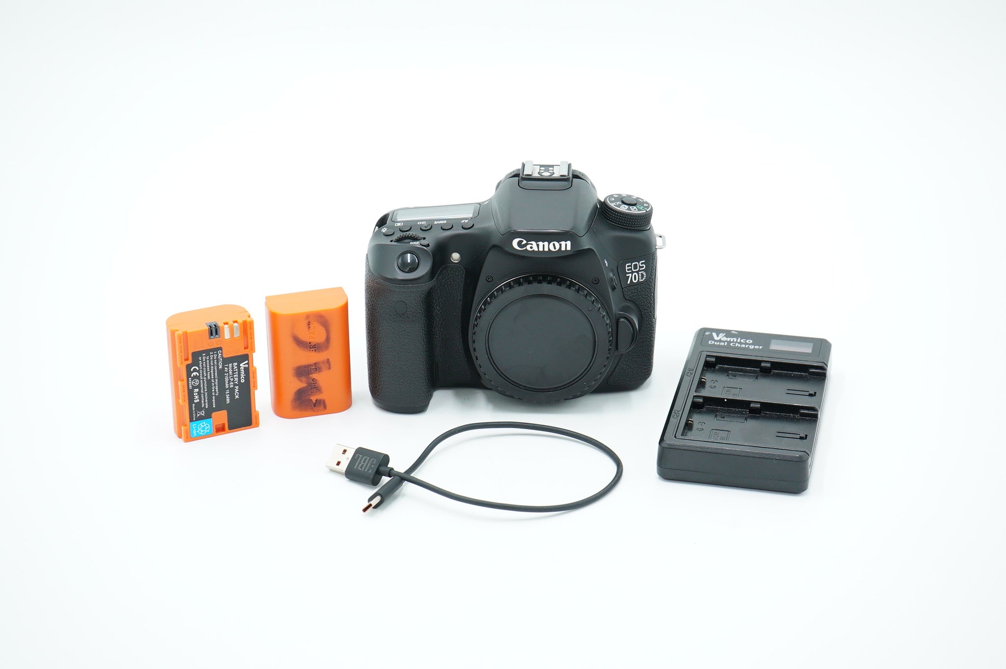 Canon EOS70D/BODY/00445 EOS 70D, Body Only, Used