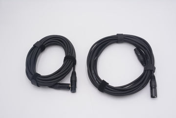 Generic XLR Dual Pack Professional OFC Microphone Cable, Used