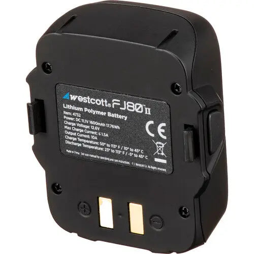 Westcott 4732 FJ80 II Lithium-Ion Polymer Battery F/FJ80 II - AVC photo video store
