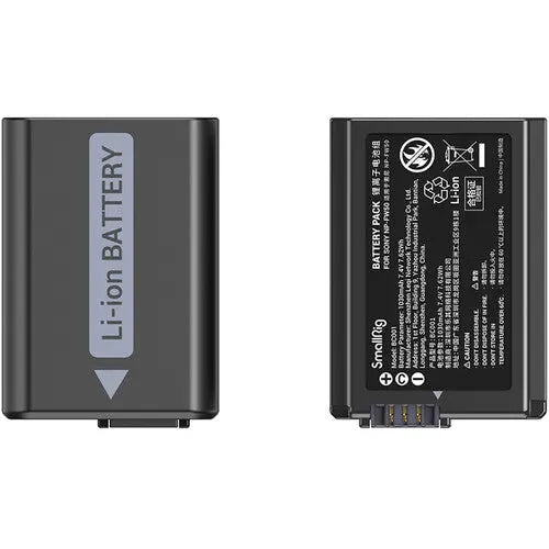 SmallRig 3818 NP-FW50 Camera Battery and Charger Kit - AVC photo video store