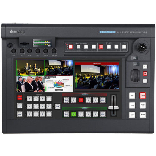 Datavideo SHOWCAST 100 4K Switcher with Built-In Streaming Encoder