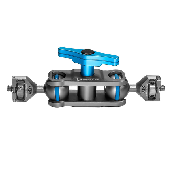 Braço mágico Kondor Blue Cine com parafusos de 1/4" (cinza espacial)