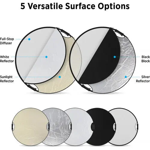 Westcott 1511 Illuminator QuickGrip 5-in-1 Reflector (30") - AVC photo video store
