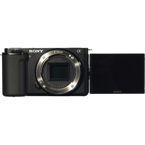 Sony ZVE10/B Mirrorless Camera, Body Only, Black – AVC photo video