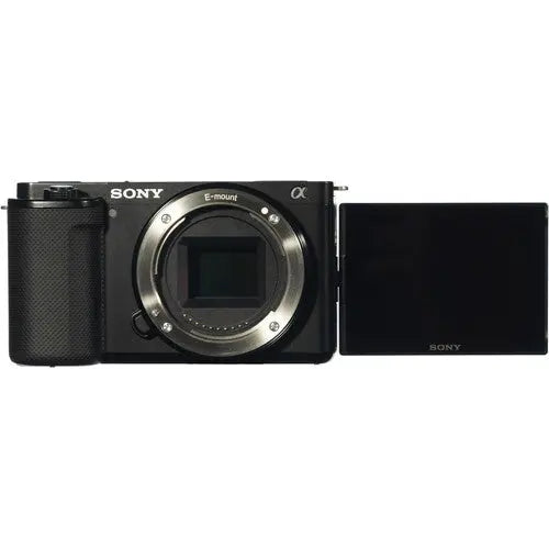 Sony ZVE10/B Mirrorless Camera, Body Only, Black - AVC photo video store