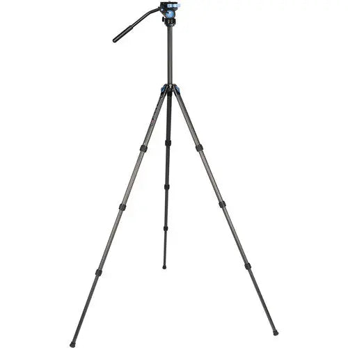 Sirui ST124 4-Section Carbon Fiber Tripod & VA-5 X Fluid Head Kit - AVC photo video store
