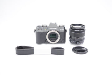 Fujifilm XT50/1855/CS/36143, XT50 XF 18-55mm f/2.8-4 LM OIS Lens Charcoal Silver, Used