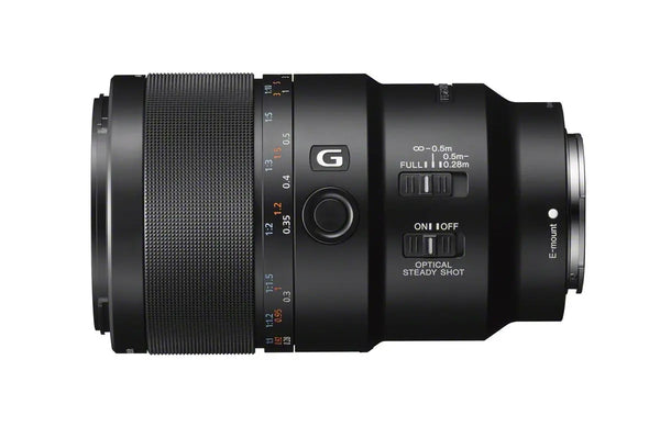 Sony SEL90M28G FE 90mm f/2.8 Macro G OSS Lens, Ø62 SONY
