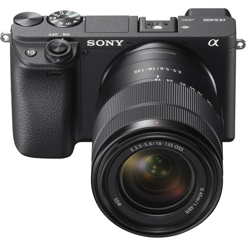 Sony A6400M, E 18-135mm F/3.5-5.6 OSS Lens, Black