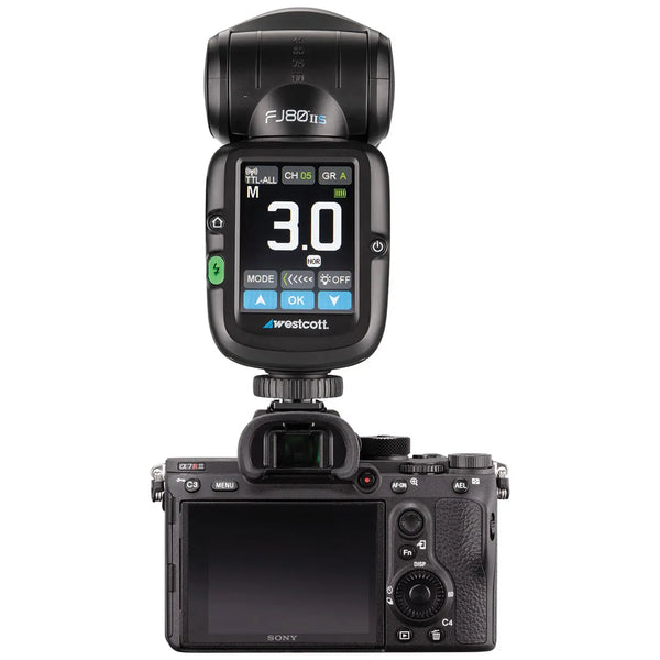 Westcott 4796N FJ80 II S Touchscreen 80Ws Speedlight w/Sony Camera Mount - AVC photo video store