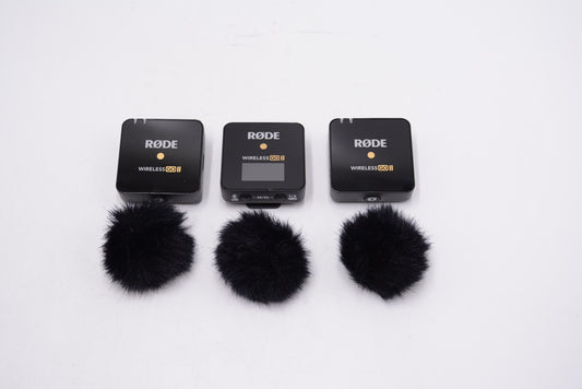 Rode WIGOII/47067 WIGOII 2-Person Compact Digital Wireless Microphone System/Recorder, Used