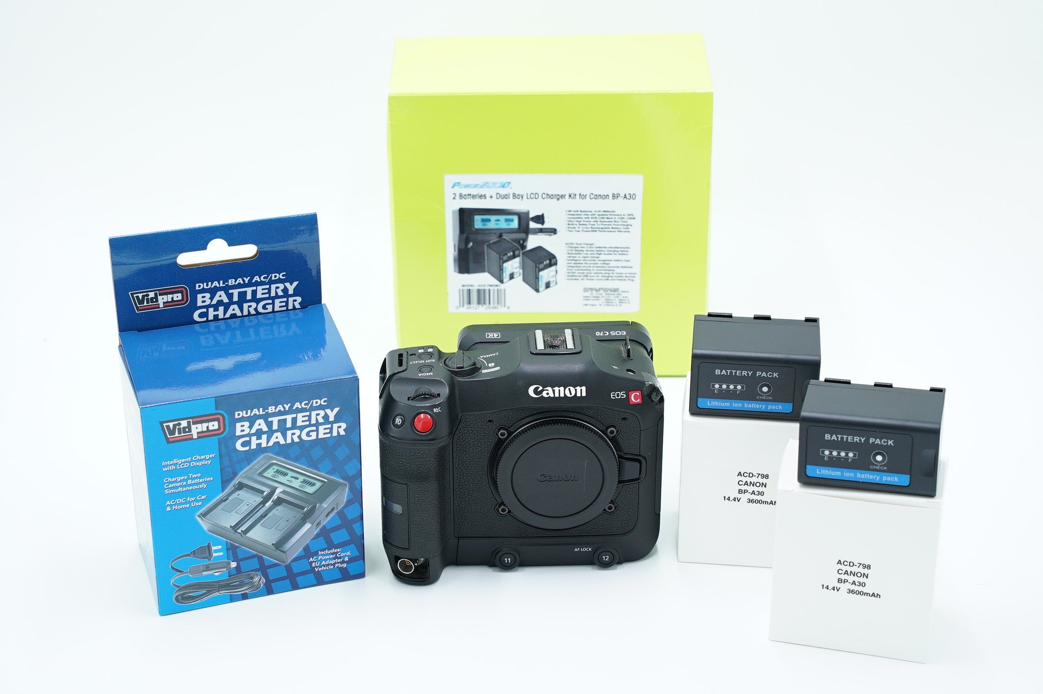 Canon EOSC70/00222 EOS C70 Cinema Camera (RF Lens Mount), Used