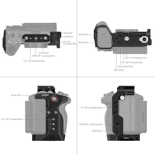 SmallRig 4183 Camera Cage for Sony FX30 and FX3