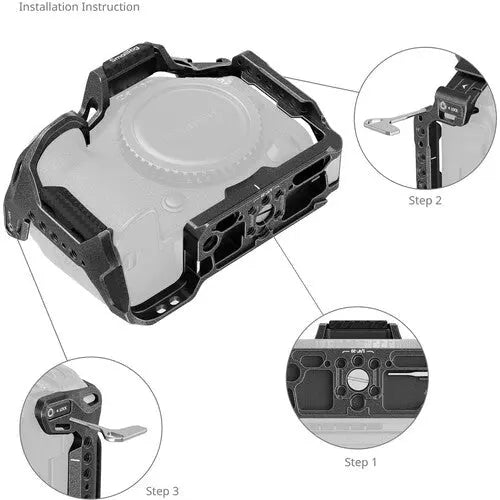SmallRig 4975 Black Mamba Cage for Canon EOS R5 Mark II - AVC photo video store